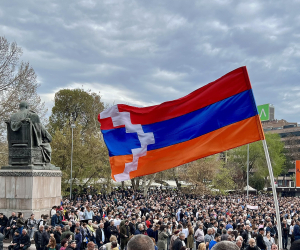 В Ереване прошел митинг в защиту прав арцахцев