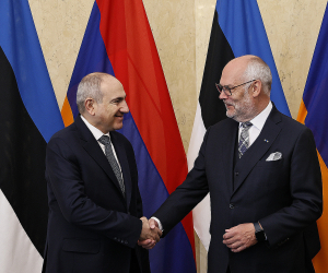 Pashinyan, Estonian President Meet in Tallinn